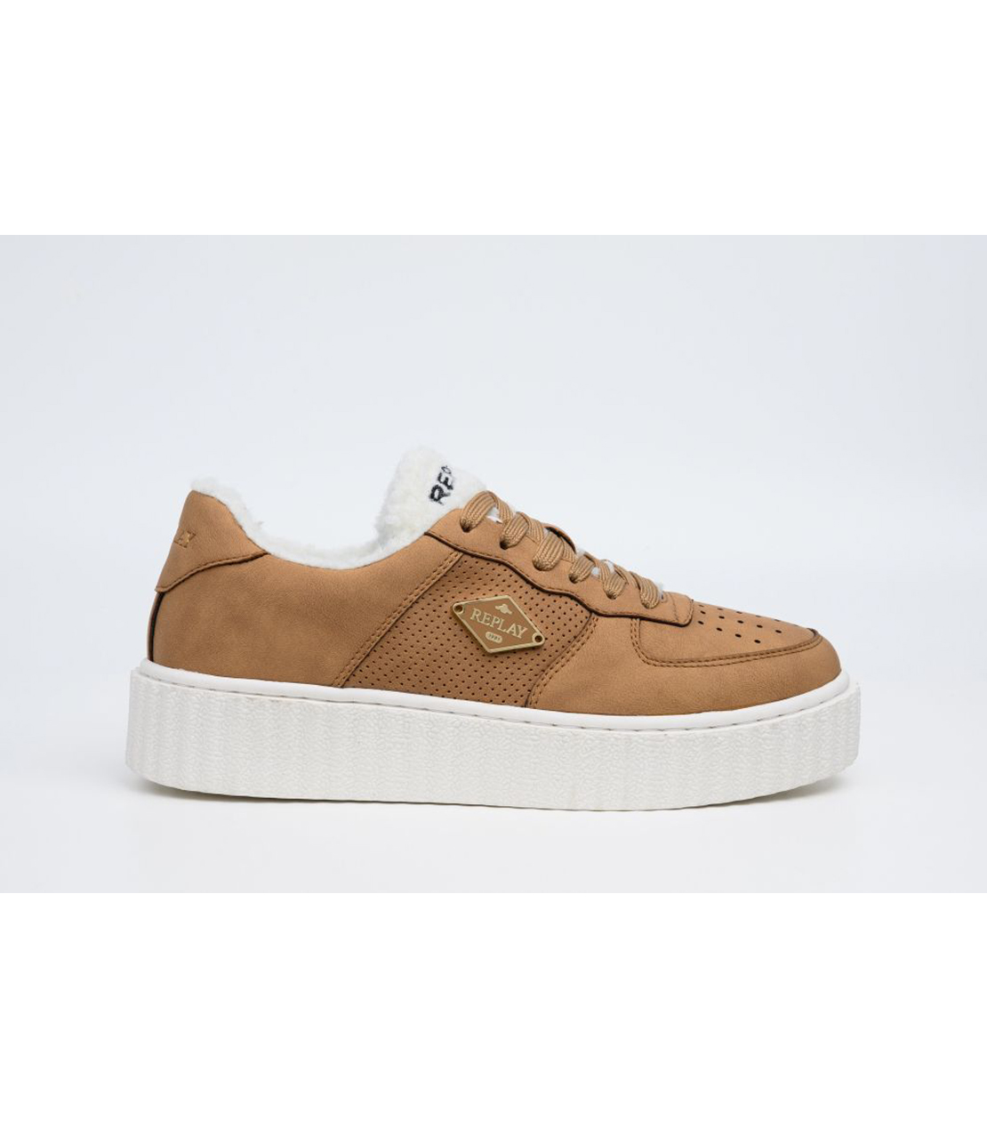 厚底ムートンローカットスニーカー 詳細画像 ベージュ 1